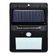 Luminária Parede Solar 30 Leds Sensor Movimento Luz| à prova d’água.- Preto