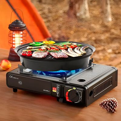 Mini Fogareiro A Gás Portátil Multiuso Acampamento | Praticidade e Segurança para Casa e Camping