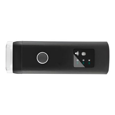 Farol Lanterna Dianteira LED Branco Para Bicicleta Bike - Luz Branca com 3 Funções