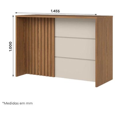 Bancada Gourmet Ambiente Requinte Nature Areia Hp – Henn