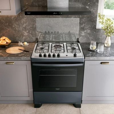 Fogão Dako 5 Bocas Supreme Mesa Inox Titanium Bivolt