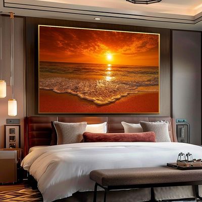 Quadro Decorativo Praia Em Clima Tropical