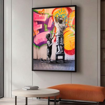 Quadro Decorativo Chora Agora, Ri Depois