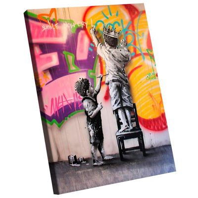 Quadro Decorativo Chora Agora, Ri Depois