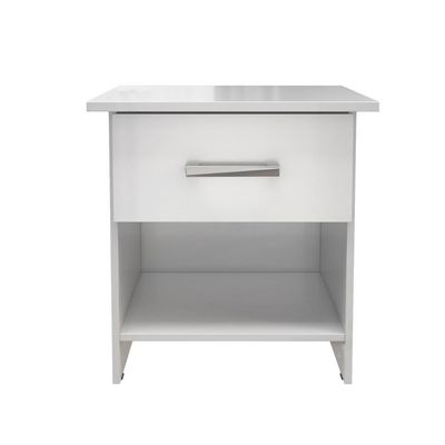 Mesa De Cabeceira Ditália 1 Gaveta DM-127 Branco