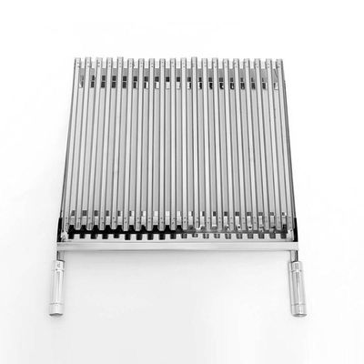 Grelha Argentina Parrila Inox 430 80x50 Prata 80x50