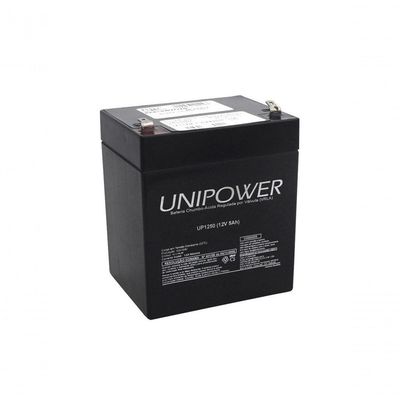 Bateria Unipower 12v 5ah Up1250 F187 Nao Automotiva