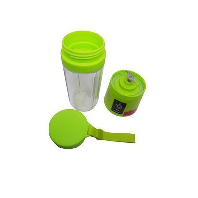 Mini Liquidificador Portátil Recarregável 6 Lâminas Verde