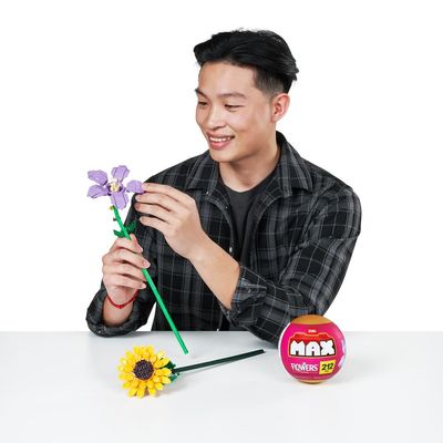 Blocos de Montar Max Premium Flowers - Girassol 212 pçs