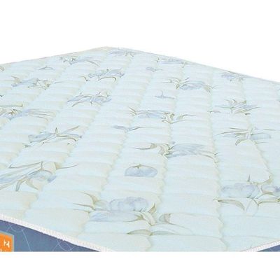 Colchão Casal King Max Espuma D45 193X203X15Cm Branco/Azul