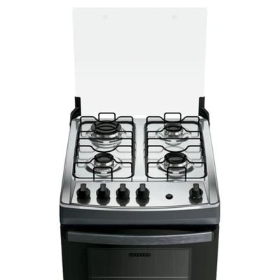 Fogão Dako 4 Bocas Supreme Mesa Inox Titanium Bivolt