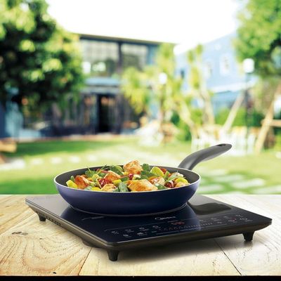 Cooktop Indução 1 Boca Portátil Midea Cyad12 - 220v