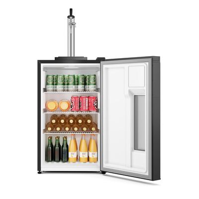 Cervejeira Home Bar Electrolux Frost Free 100L com Torre de Chopp e Porta de Vidro Preta (EB10C) 127V