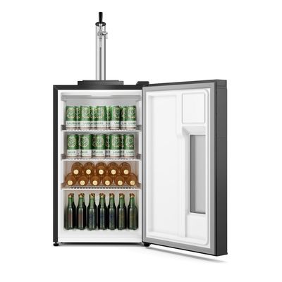 Cervejeira Home Bar Electrolux Frost Free 100L com Torre de Chopp e Porta de Vidro Preta (EB10C) 127V