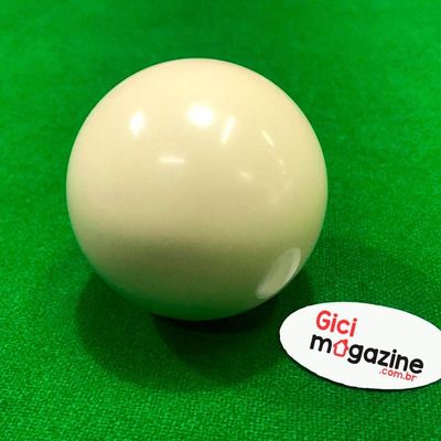 Kit 12 Bolão Bolas De Bilhar Sinuca Profissional Branco 57mm