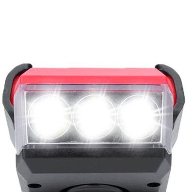 Led Recarregável Vermelho Suporte De Celular Para Bicicleta