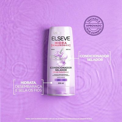 Kit Elseve Hidra Hialurônico Shampoo + Condicionador + Máscara Loréal Paris