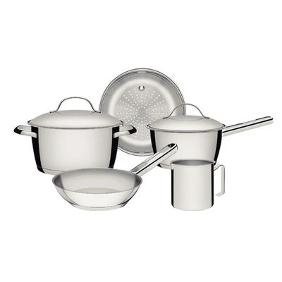 Jogo de Panelas Tramontina Allegra INOX 5 PCS - 65660280
