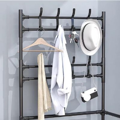 Estante 5 Prateleiras Organizador Arara Cabideiro Rack