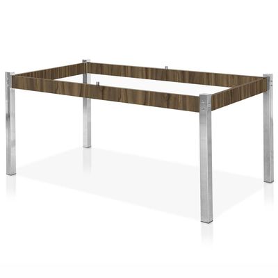 Mesa de Jantar Aço Nobre Cláudia 76,5x160cm