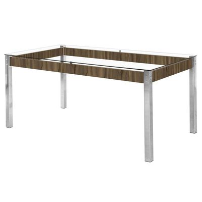 Mesa de Jantar Aço Nobre Cláudia 76,5x160cm