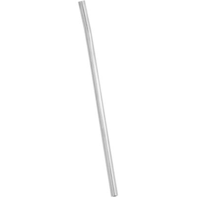Kit 4 Canudos Inox Reutilizável Reto 6,3mm 19cm Bebidas Água Sucos Drinks Coquetel