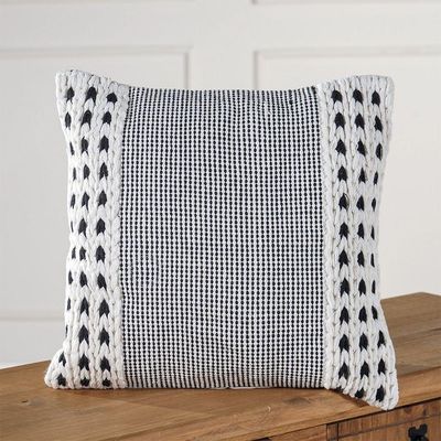Capa De Almofada Ornatto Decorativa 45x45cm Pompom