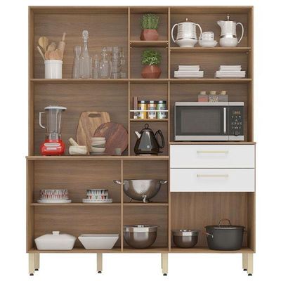 Kit Para Cozinha Encanto Amendola Branco - Demóbile
