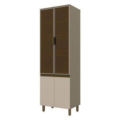 Cristaleira Connect 4 Portas Duna Cristal – Henn