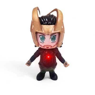 Boneco Loki Pop Marvel 9cm Articulado Vingadores Infinity War Miniatura Herói