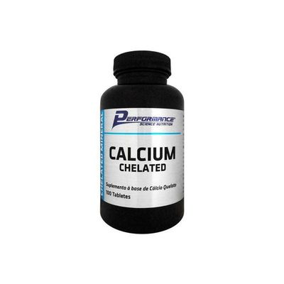 Calcium Chelated (100 Tabs) - Padrão: único