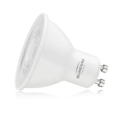 Kit 6 Lâmpada Led Dicroica Mr16 Tdl 7w Bivolt Blumenau 2700k Quente