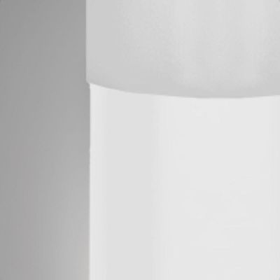Luminária Poste De Jardim Balizador Easy 30cm E27 Bivolt Branco