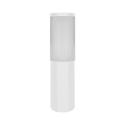 Luminária Poste De Jardim Balizador Easy 30cm E27 Bivolt Branco