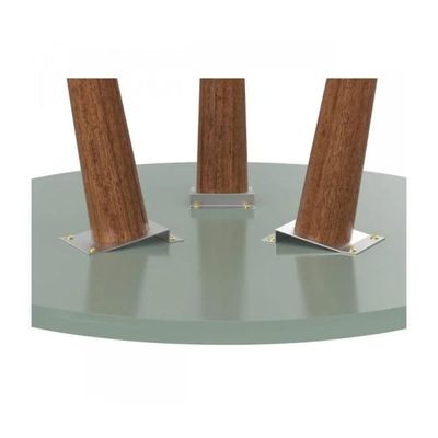 Mesa De Centro Redonda Leggs Ballagio Verde