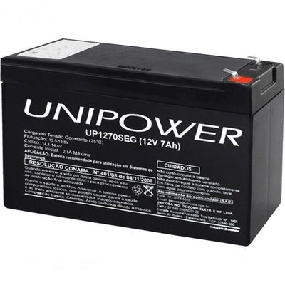 Bateria 12v 7,0 Ah(up1270seg)f187