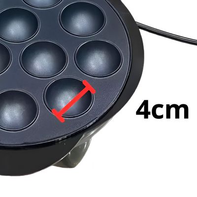 Máquina de Cake Pop Antiaderente Bolinho Pão de Queijo | Prepare Bolinhos Perfeitos em Minutos Voltagem:110V