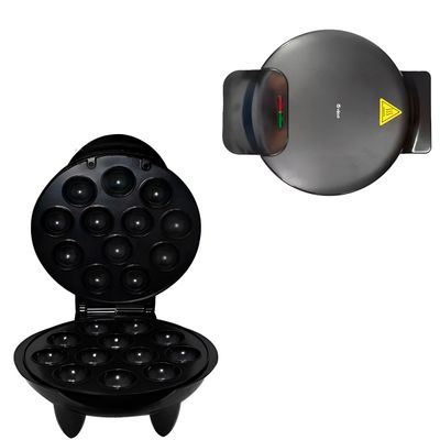 Máquina de Cake Pop Antiaderente Bolinho Pão de Queijo | Prepare Bolinhos Perfeitos em Minutos Voltagem:110V