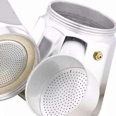 Cafeteira Italiana Em Aluminio Para 6 Xicaras - Ideal para quem busca praticidade e Qualidade no dia a dia