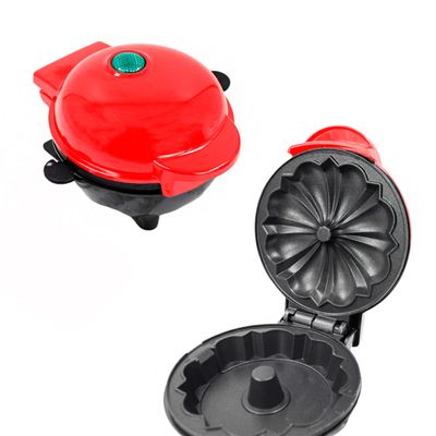 Mini Máquina De Fazer Bolo Assar Portátil Cake Maker 110v - Preto