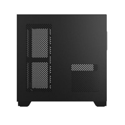 Gabinete Gamer Forcefield Black Vulcan - Frontal E Lateral Em Vidro - Pcyes - Gffbvp