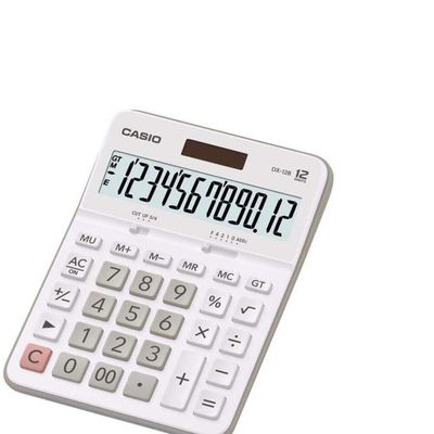 Calculadora de Mesa DX-12B-W4-DC Branca