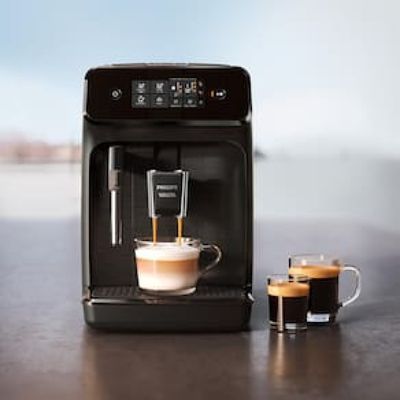 Cafeteira Espresso Philips Walita EP1220 Superautomática 1400W - Preta Preto / 110