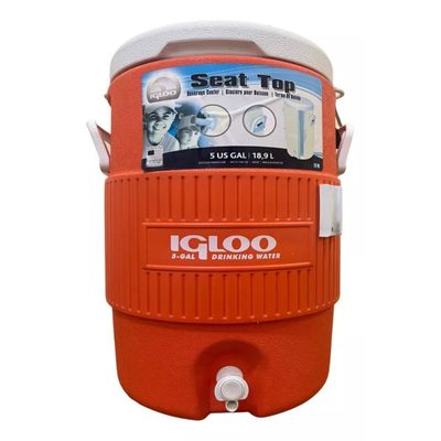 Galão Botijão Cooler Térmico Igloo 18 Lt 5 Gallon = Coleman