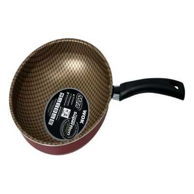 Frigideira Panela Wok Antiaderente 24cm 2,8l Mta Cereja
