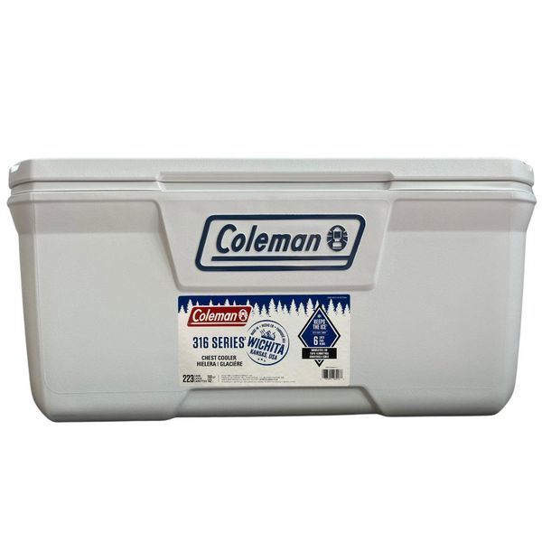 Caixa Termica Grande 141 Litros Coleman Marine 316 Series