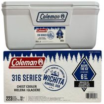 Caixa Termica Grande 141 Litros Coleman Marine 316 Series