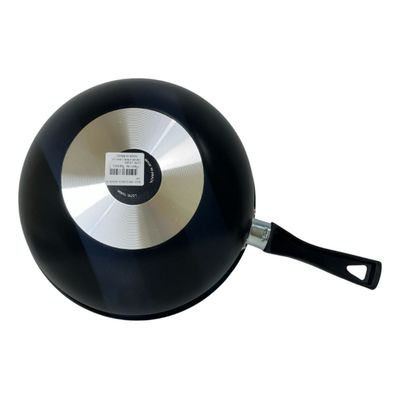 Frigideira Panela Wok Antiaderente 24cm 2,8l Mta Preto