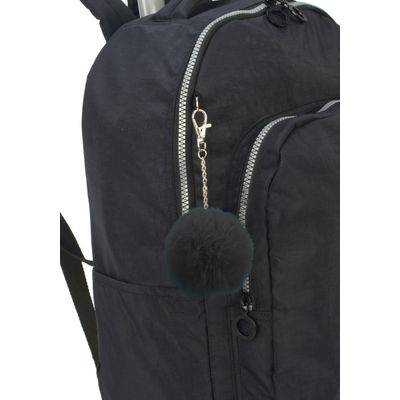 Mochila Rodas Escolar Juvenil Crinkle Up4You Luxcel MC51610 Rosa