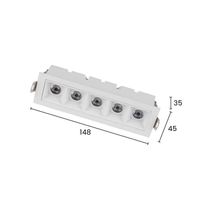 Spot De Embutir Taschibra Arch Pontual Led 10w Bivolt Branco 2700k Luz Amarela 15090434